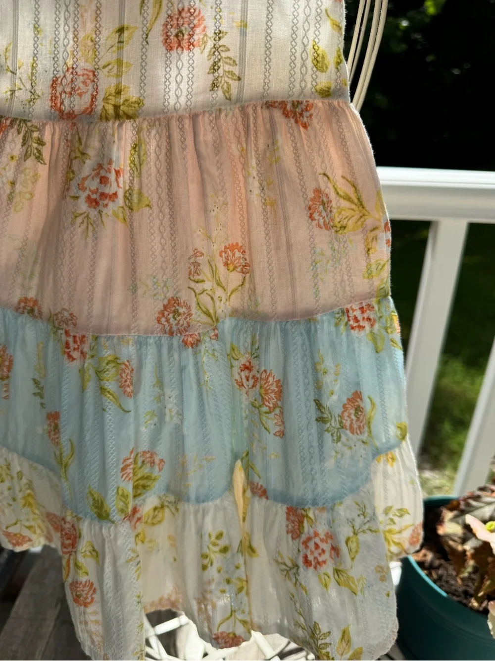 Catherine Malandrino Floral Tiered Ruffle Sundress. Size 2T